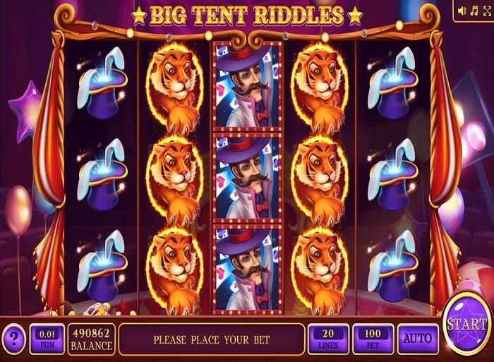 Slot Big Tent Riddles