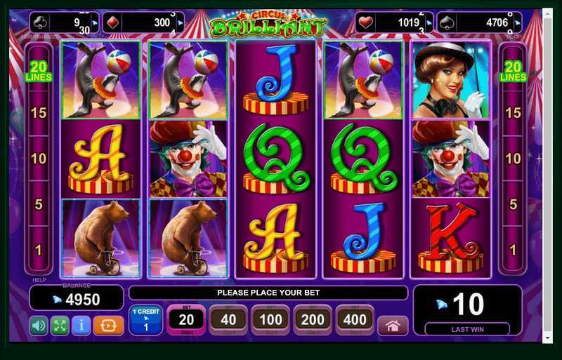 Slot Bright Circus Stars