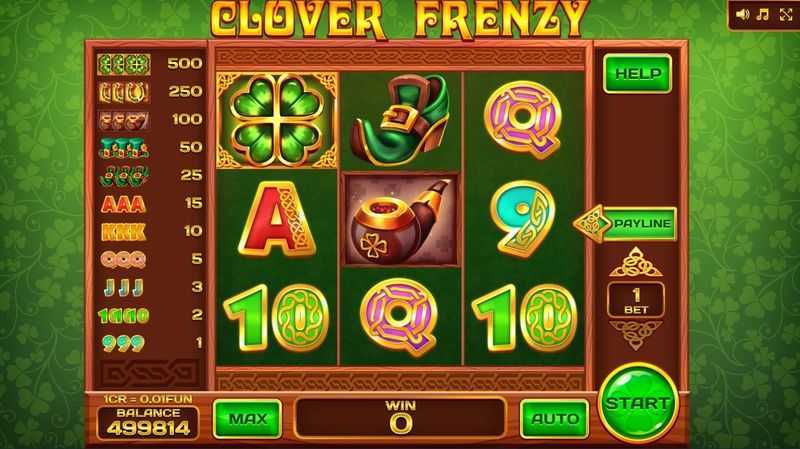 Slot Clover Frenzy (Pull Tabs)