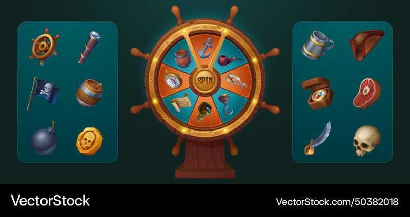 Slot Pirate Steering Wheel