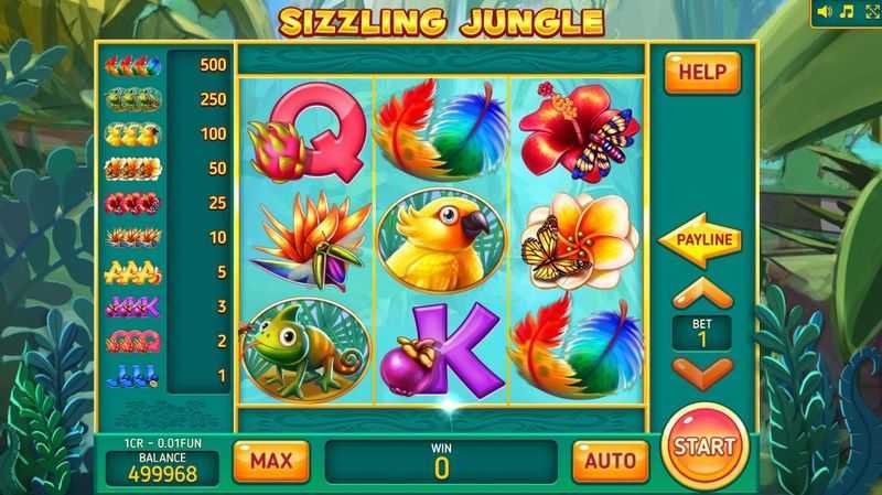 Sizzling Jungle (Pull Tabs)