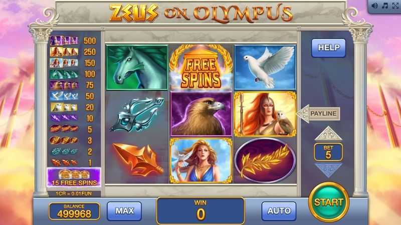 Zeus on Olympus (Pull Tabs)