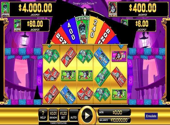 Play Dinero Loco Deluxe