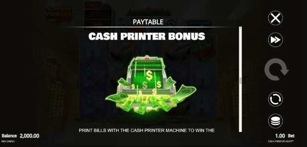 Play Cash Printer Heist