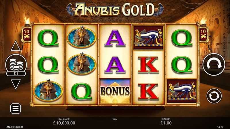 Play Anubis Gold Jackpots