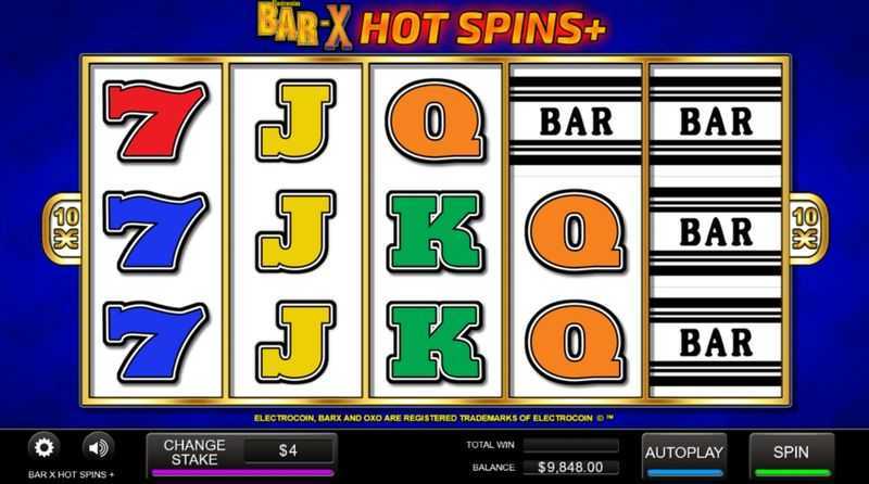 Play Bar-X Hot Spins+