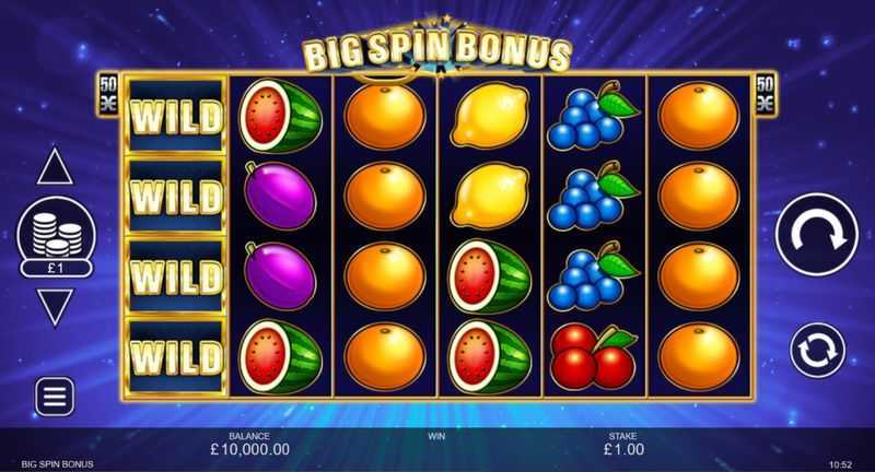 Play Big Spin Bonus