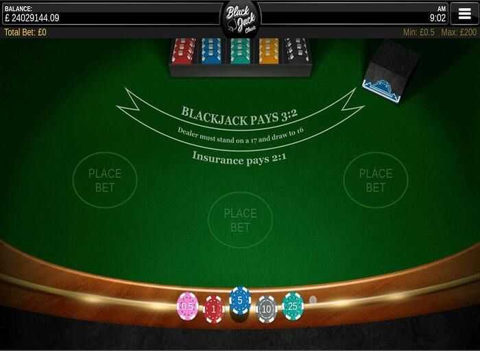 Play Blackjack 3D