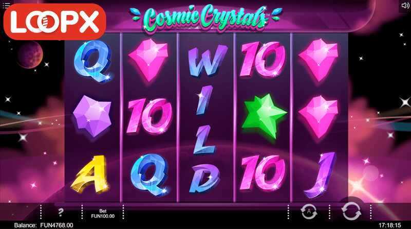 Play Cosmic Crystals Scratch