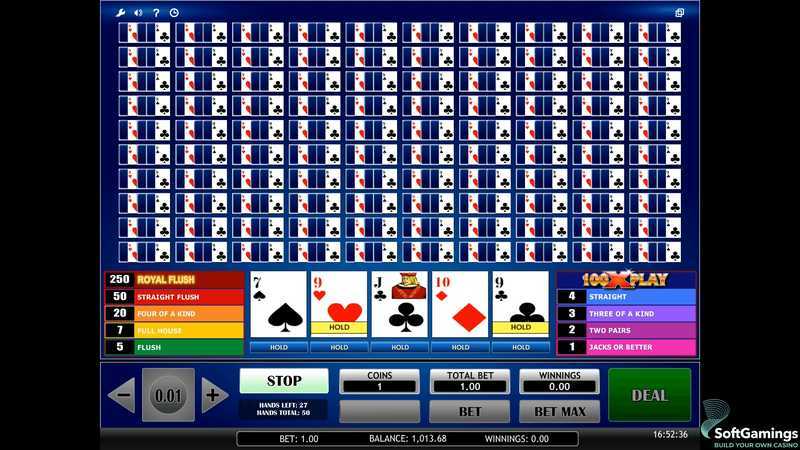 Play 100x Play Poker