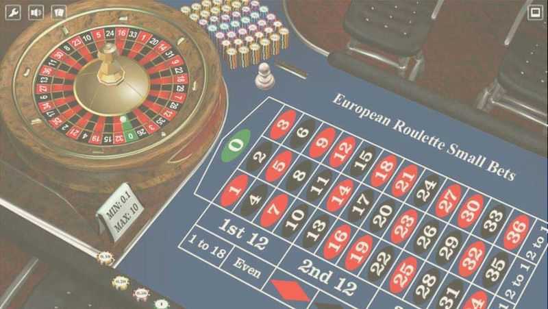 Play European Roulette Small Bets