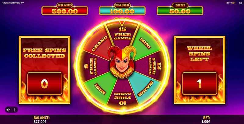 Play Joker Wheel Bonus