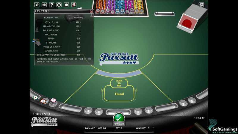 Play Poker Pursuit