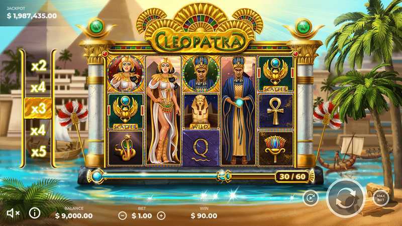 Play Cleopatra's Millions