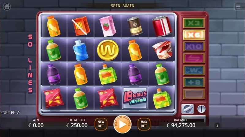 Play Bonus Vending