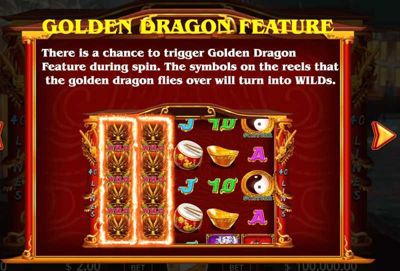 Play Lucky Golden Dragon Lock 2 Spin