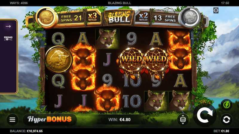 Play Blazing Bull 2 Mini-Max