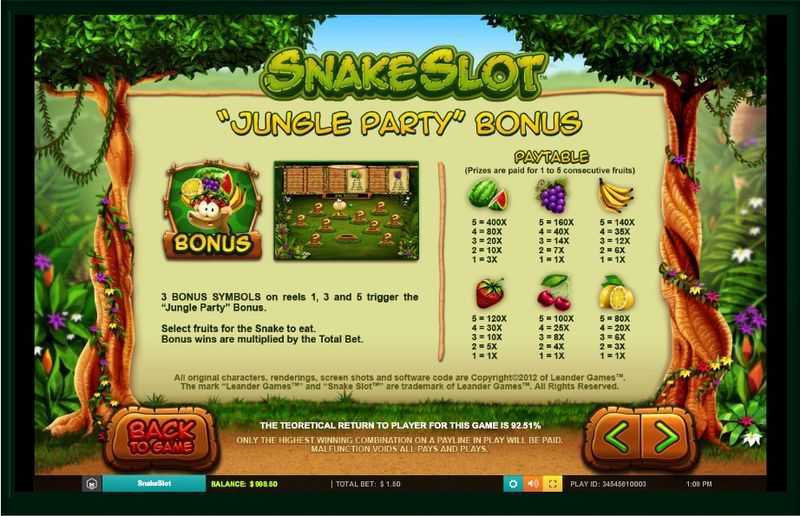 Play Snake Slot