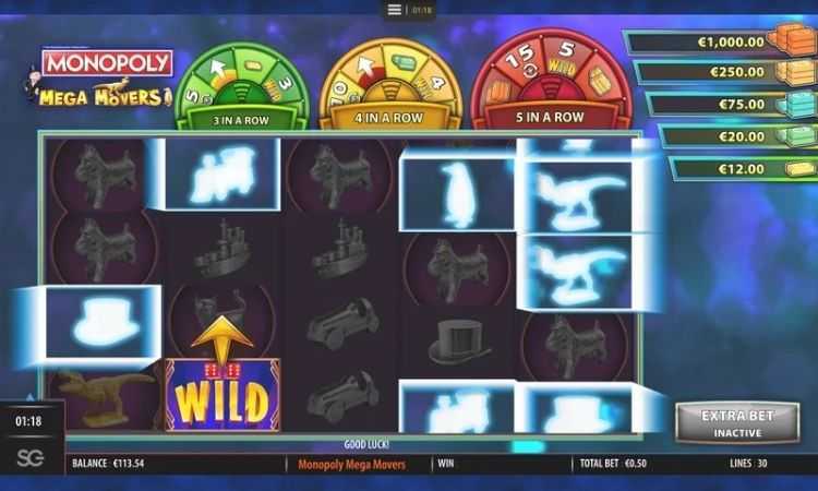 Slot Monopoly Mega Movers