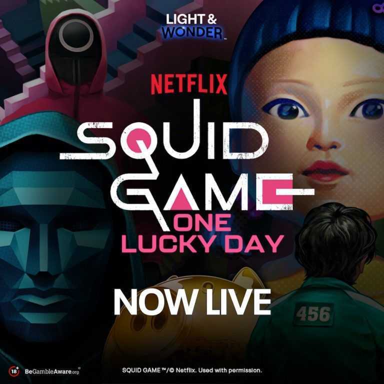 Squid Game - One Lucky Day Light and Wonder Squid Game - One Lucky Day Light and Wonder