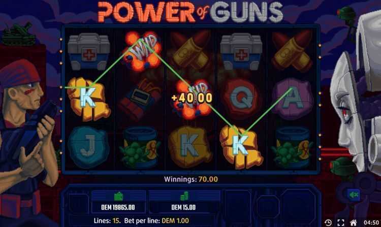 Play Power of Guns Dice