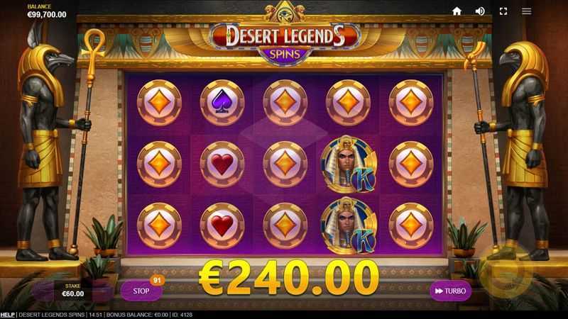 Slot Desert Legends Spins