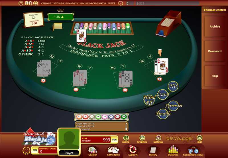 Play Blackjack Diamond