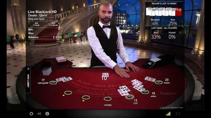 Play Live BlackJack VIP