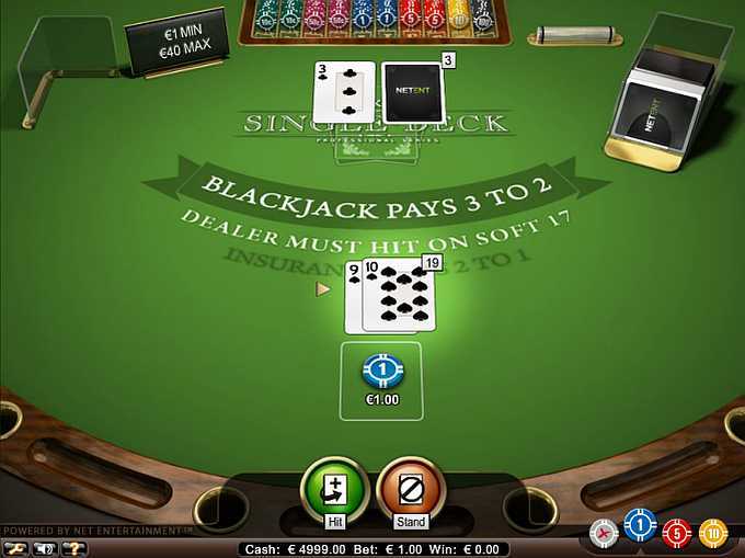 Play Mini Blackjack Low Limit