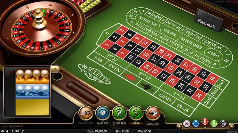 Play Roulette Advanced