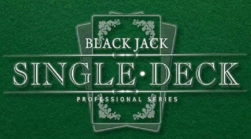 Play Single Deck Blackjack Professional Series High Limit