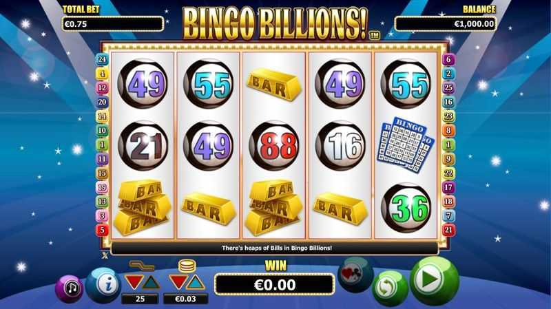 Play Bingo Billions Dice