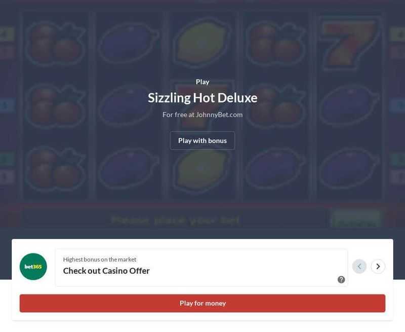 Play Sizzling Hot 7 Deluxe