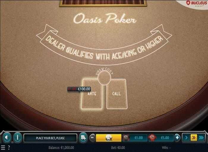 Play Oasis Poker