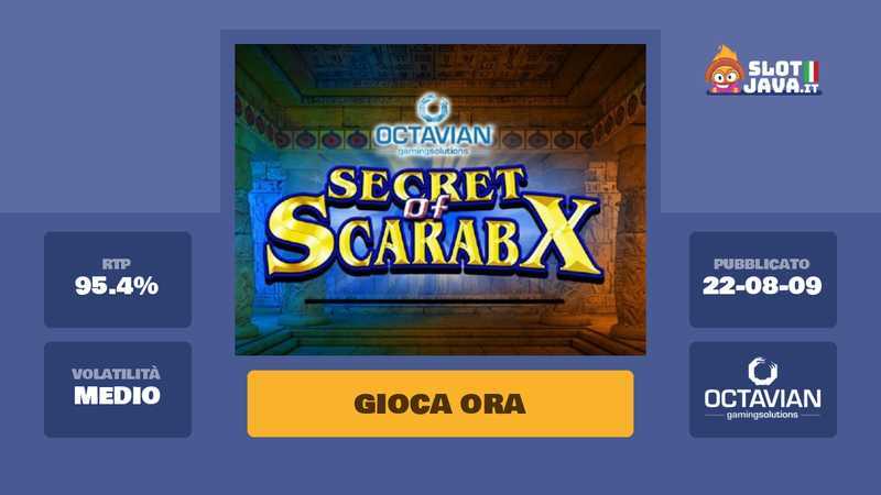 Play Secret Of Scarabx