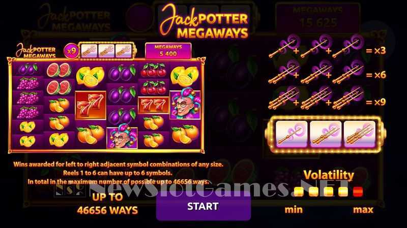 Play Jack Potter Megaways