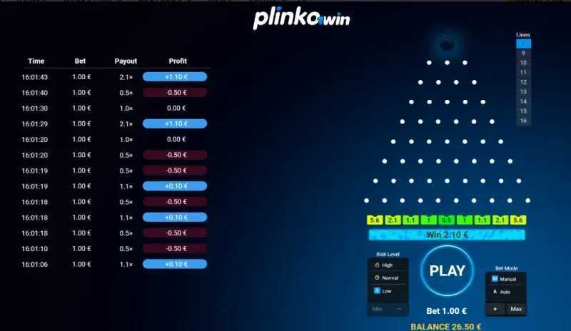 Play Plinko