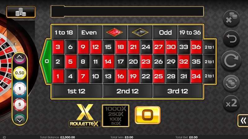 Play Roulette X