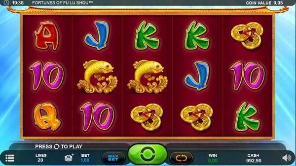 Play Fortunes of Fu Lu Shou