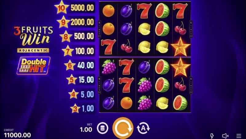 Play Stars & Fruits Double Hit