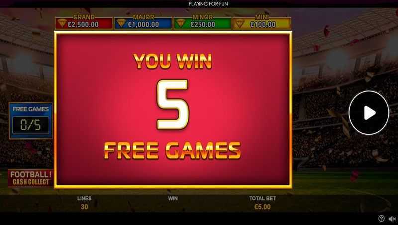 Play Football Cash Collect