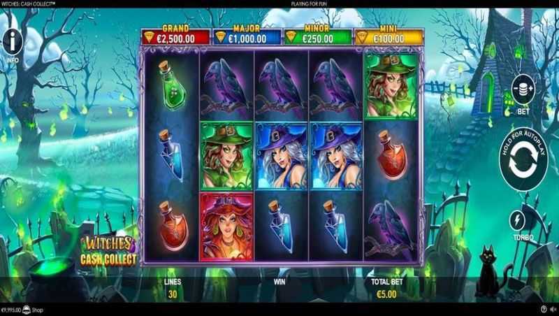 Play Witches Cash Collect