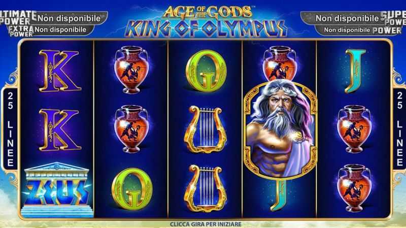 Play Age of the Gods King of Olympus