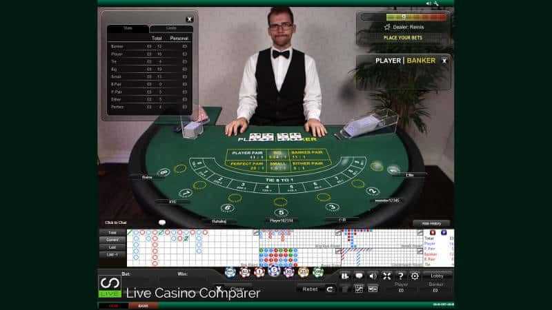 Play Baccarat Lounge Live