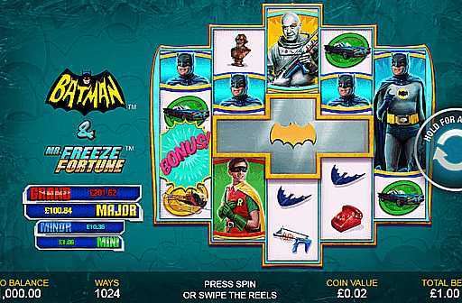 Play Batman & Mr Freeze Fortune