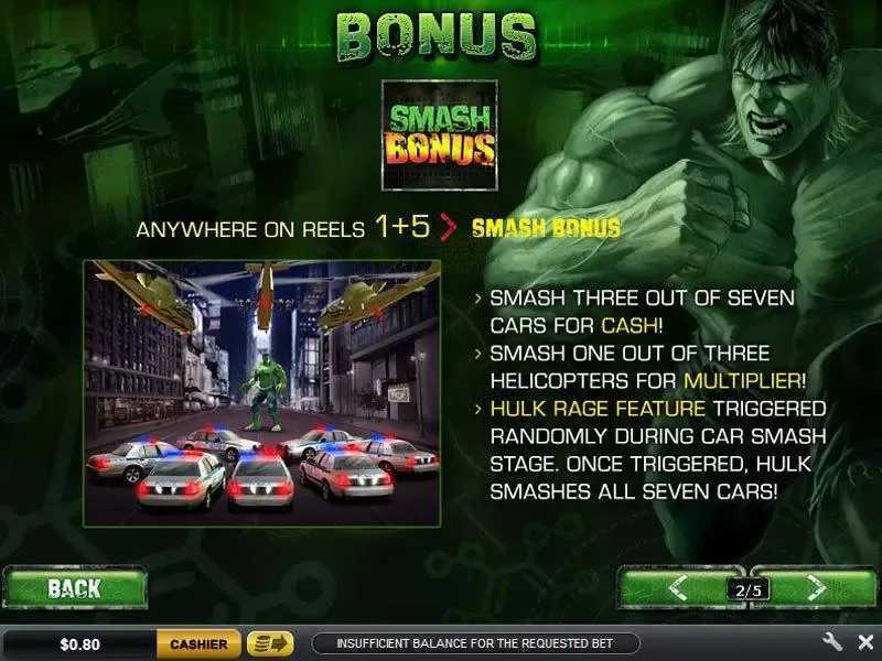 Play Incredible Hulk 50 Lines