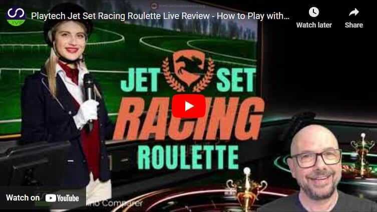 Play Jet Set Racing Roulette Live