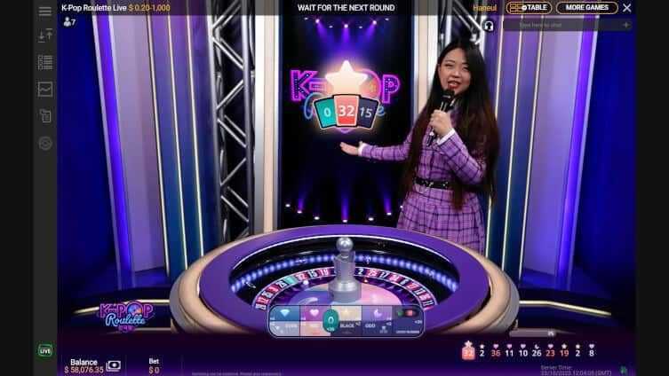 Play K-Pop Roulette Live