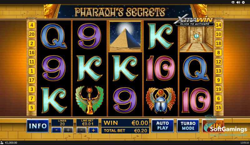 Play Pharaoh's Secrets