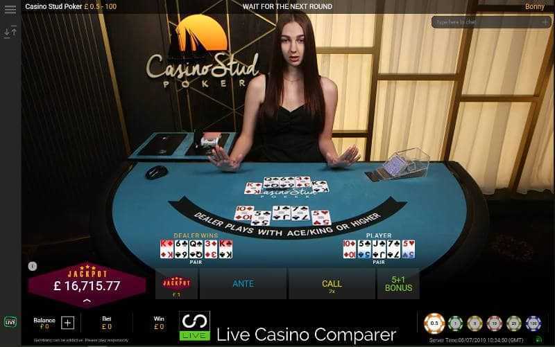 Play Poker Live